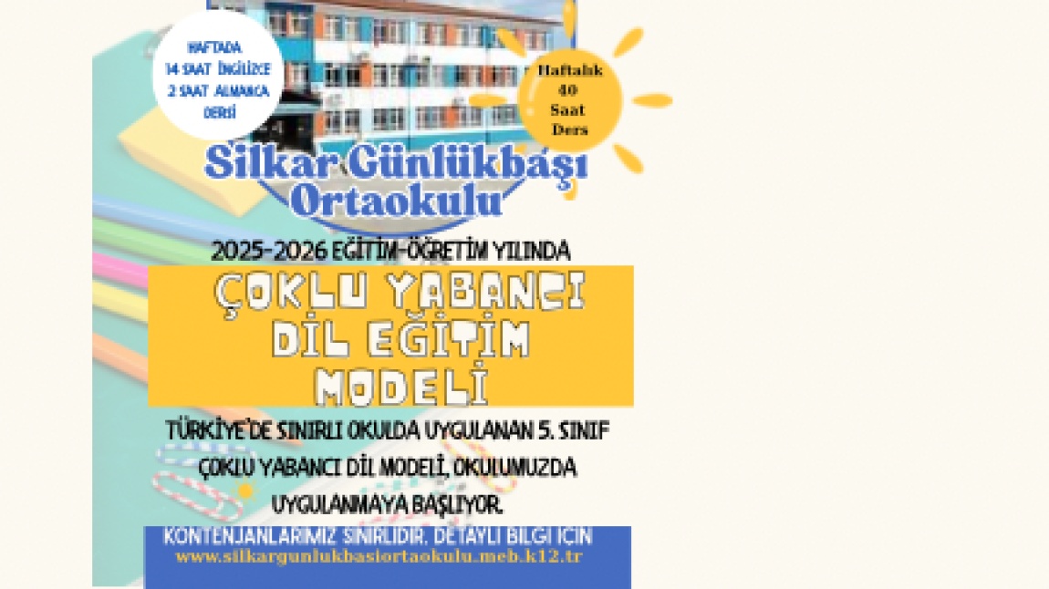 Çoklu Yabancı Dil Programına Geçiyoruz